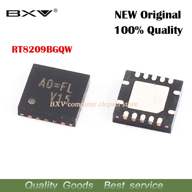 

10pcs RT8209BGQW RT8209B RT8209 AO=BD A0=BJ AO=BK A0=CC A0= QFN new original laptop chip free shipping