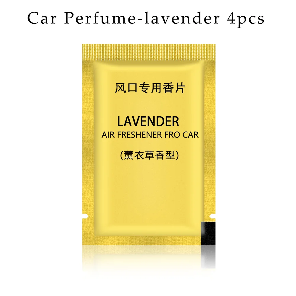 Lavender Flavor 1 шт. милый автомобильный парфюм Apple, воздушный Зажим Для Освежителя с добавками, ароматом апельсина/лимона/яблока/лаванды, автомобильные аксессуары - Название цвета: Lavender Flavor