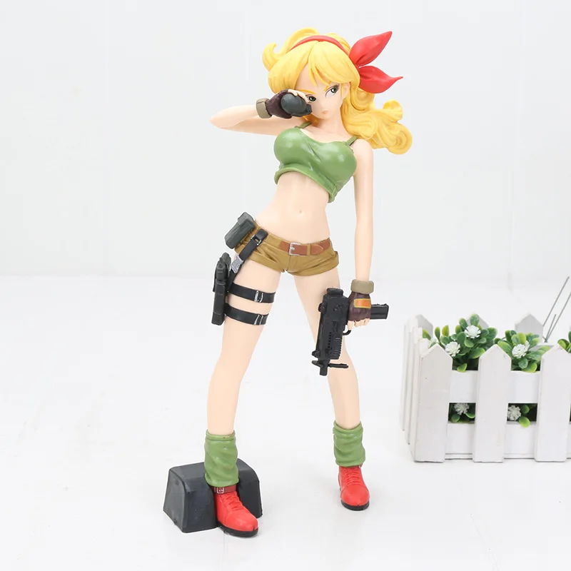 Новинка 20 см Dragon Ball Z SCultures Lunchi launch Bulma ПВХ фигурка игрушка - Цвет: new Lunchi opp bag