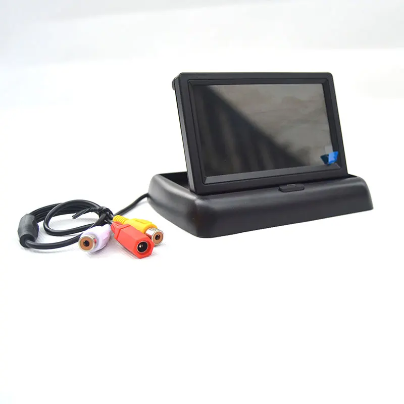 4.3 &quotLCD Цветной TFT Складная Монитор с Автомобиля Камера Заднего вида Kit для ЕС