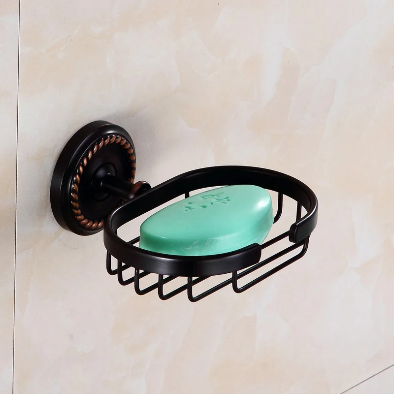 Горячий античный латунный держатель мыла MTTUZK в европейском стиле мыльница