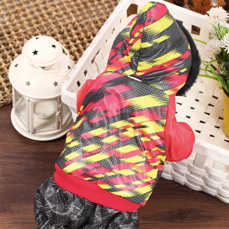 pet dog legs in winter clothes jacket cotton f4*|leg heel|dog potatoesleg exercises weight loss |