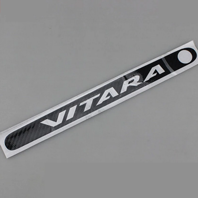Украшение из углеродного волокна для стоп сигналов стикеры покрытие Suzuki Vitara