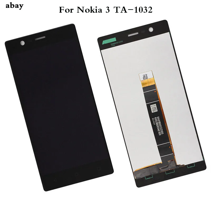 ЖК дисплей 5 0 дюймов для NOKIA 3 сменный сенсорный экран с дигитайзером TA 1020 1028 1032