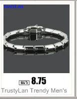 TrustyLan Лидер продаж кожаный браслет для мужчин звено цепи 316L нержавеющая сталь s дружбы браслеты дропшиппинг