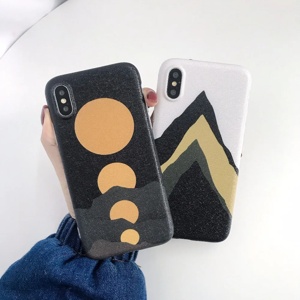 Матовый чехол для iPhone X XR XS Max 10 8 7 6 6s Plus|Бамперы| |