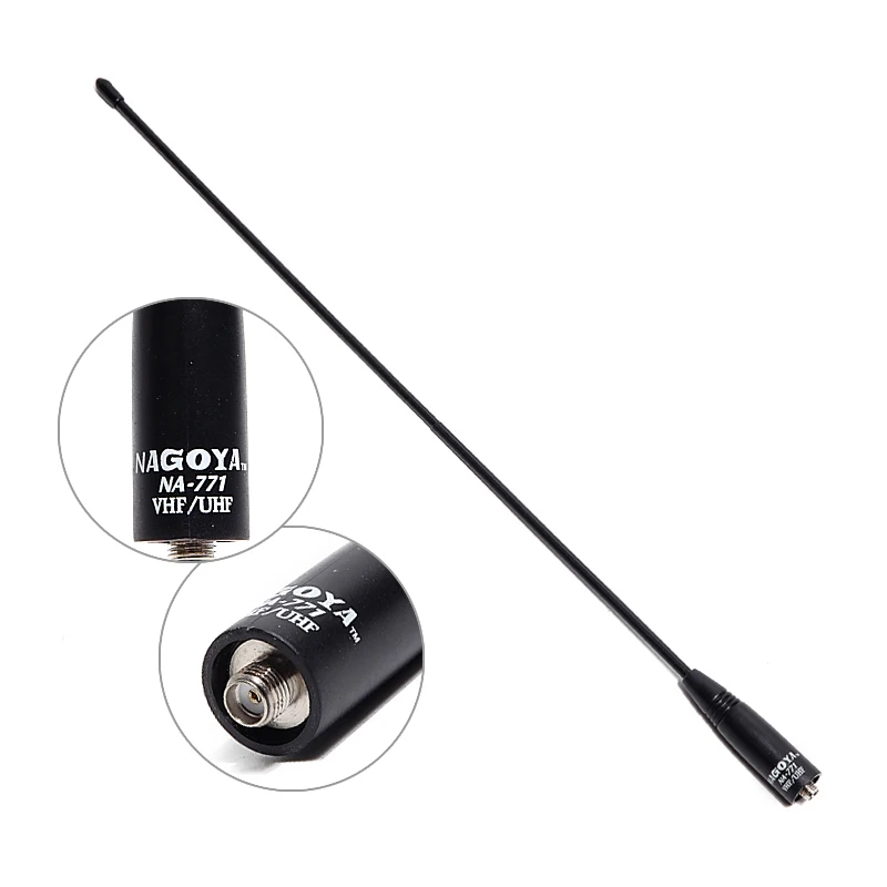 Nagoya NA-771 SMA-Женская Двухдиапазонная VHF/UHF 144/430 МГц антенна NA771 для Baofeng UV-5R TYT Kenwood Walkie