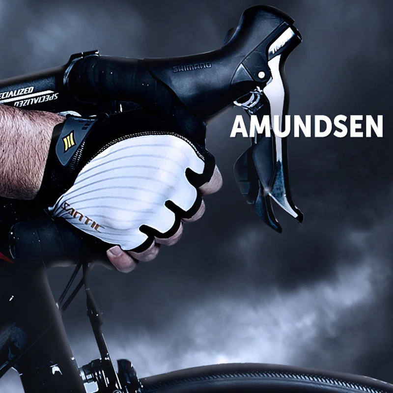 Сантич Профессиональный велосипедные перчатки дорога велосипед для Для мужчин