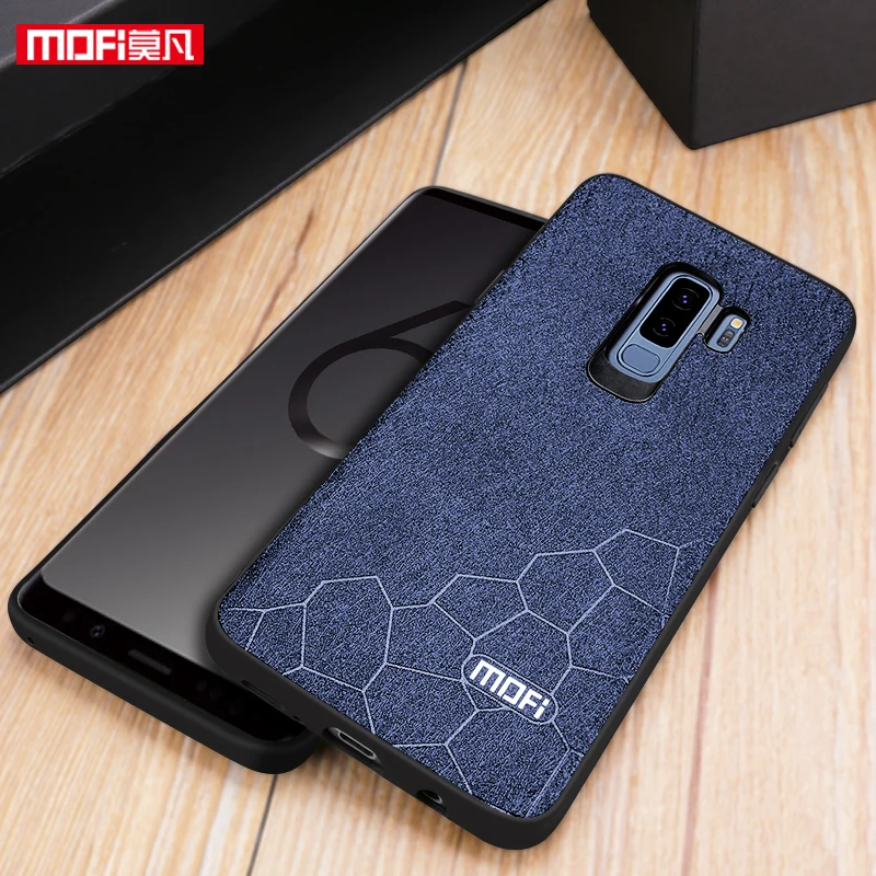 Для samsung s9 plus чехол для galaxy S9 тонкий Роскошный кожаный синий черный Оригинальный