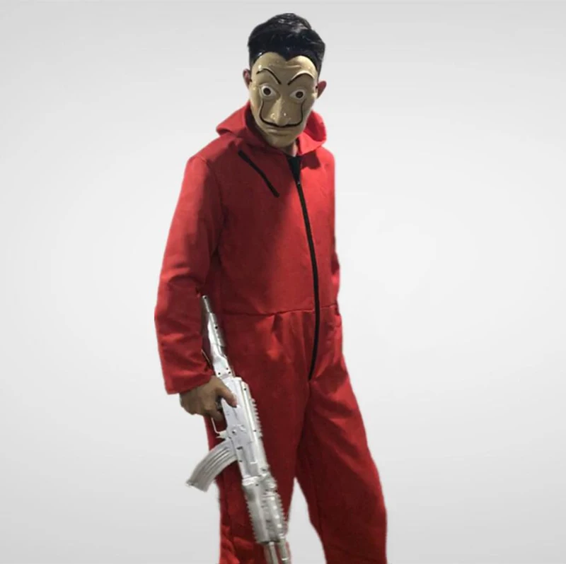 Salvador Dali фильм The House Of paper House вечерние бумажные маска для косплея на Хэллоуин Money Heist косплей костюм и маска для лица