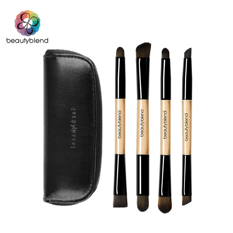 Beautyblend бренд J-8015 4 шт. двойной головкой для Щётка Макияж Инструменты тени век