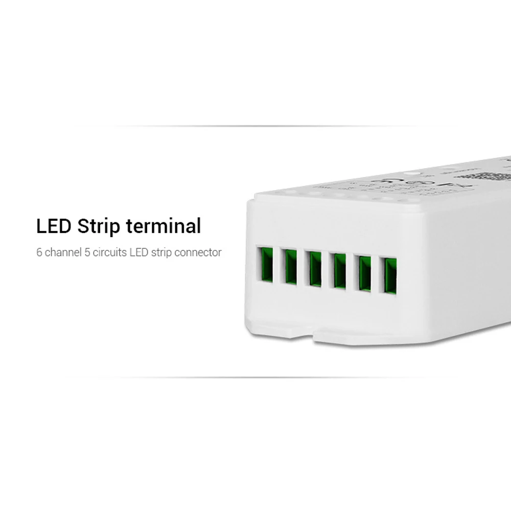 Mi светильник YL5 2,4G 15A 5 в 1 WiFi Amazon Alexa Voice wi fi светодиодный контроллер для одного цвета CCT RGB RGBW RGB+ CCT светодиодный светильник
