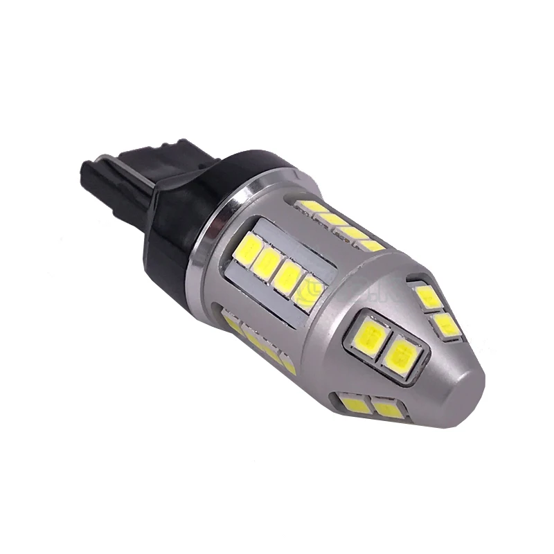 2x30 Вт T20 7440 светодиодный 30smd 2835 Светодиодный W21W автомобильный тормоз обратного