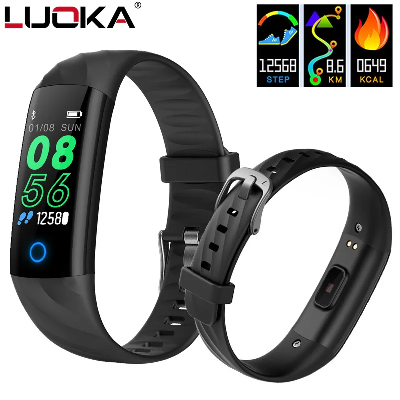 LUOKA New Smart Bracelet IP68 Colorful Screen Heart Rate Monitor Bracelet Blood Pressure Fitness Tracker Sport Watch Wristband
LUOKA New Smart Bracelet IP68 Colorful Screen Heart Rate Monitor Bracelet Blood Pressure Fitness Tracker Sport Watch Wristband