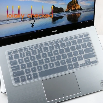 clear Для Dell XPS 9343 9350 13-9343 13-9350 9360 13-9360 13," чехол для клавиатуры ноутбука клавиатура защитная пленка - Цвет: clear