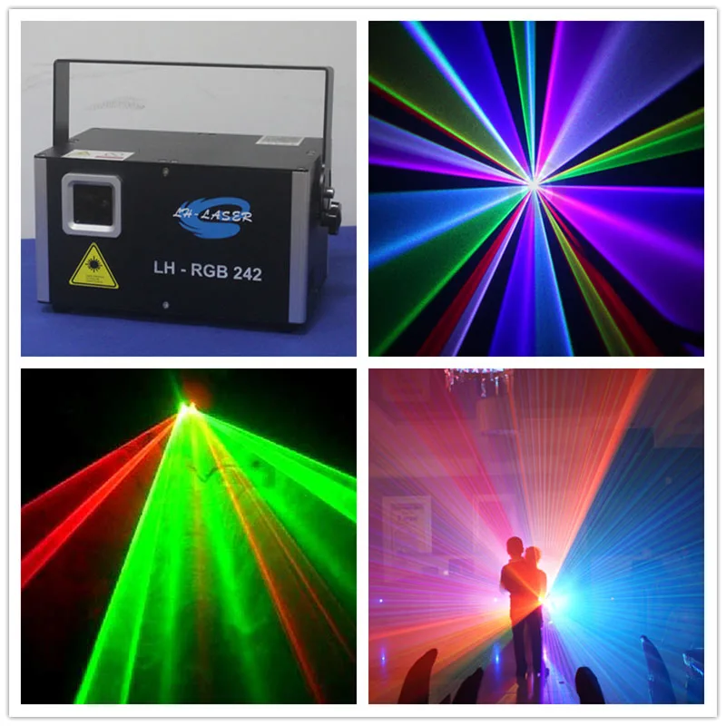 45K система 2W RGB полный цветной лазерный луч/2 W лазерный свет RGB для рождества/качества 2w RGB лазерный проект