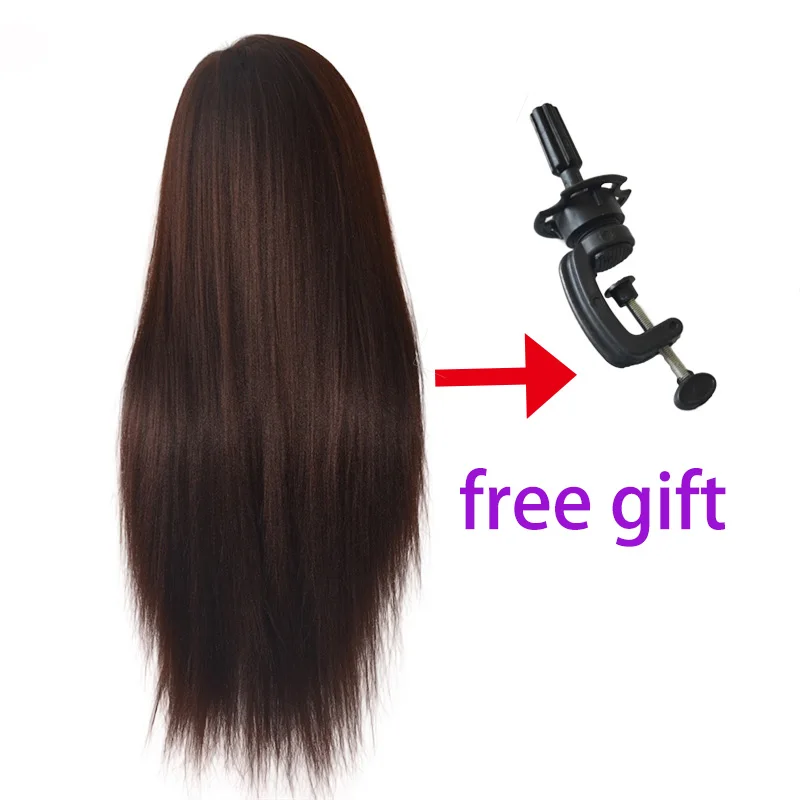 Professional training heads with long thick hairs practice Hairdressing dolls head hair Styling maniqui tete mannequins for sale