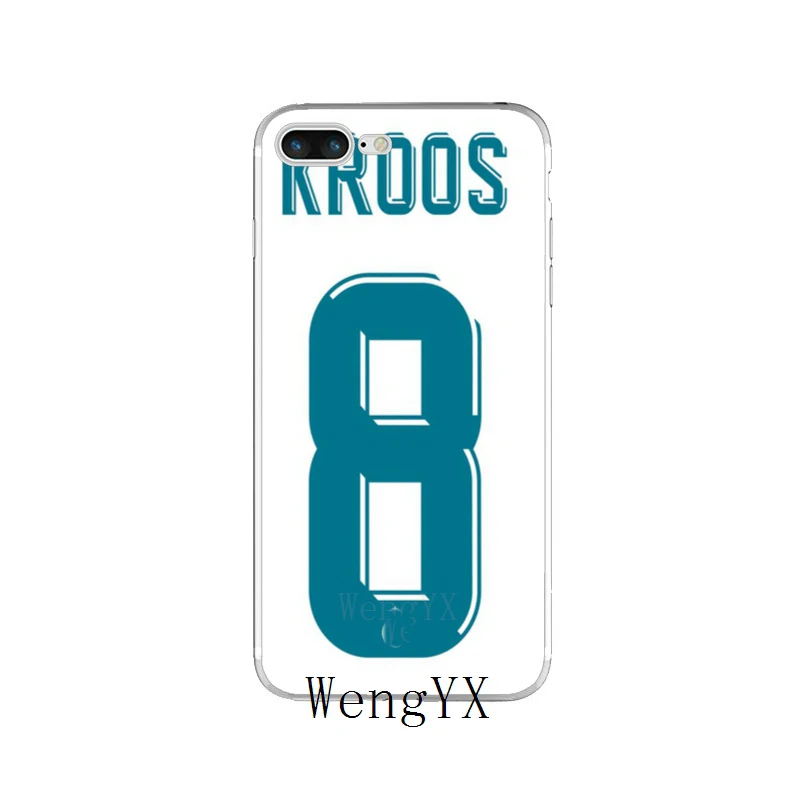 Немецкий футболист Toni Kroos 8 тонкий силиконовый мягкий чехол для телефона для iPhone X 8 8plus 7 7plus 6 6s plus 5 5S 5c SE 4 4S - Цвет: ToniKroosA06