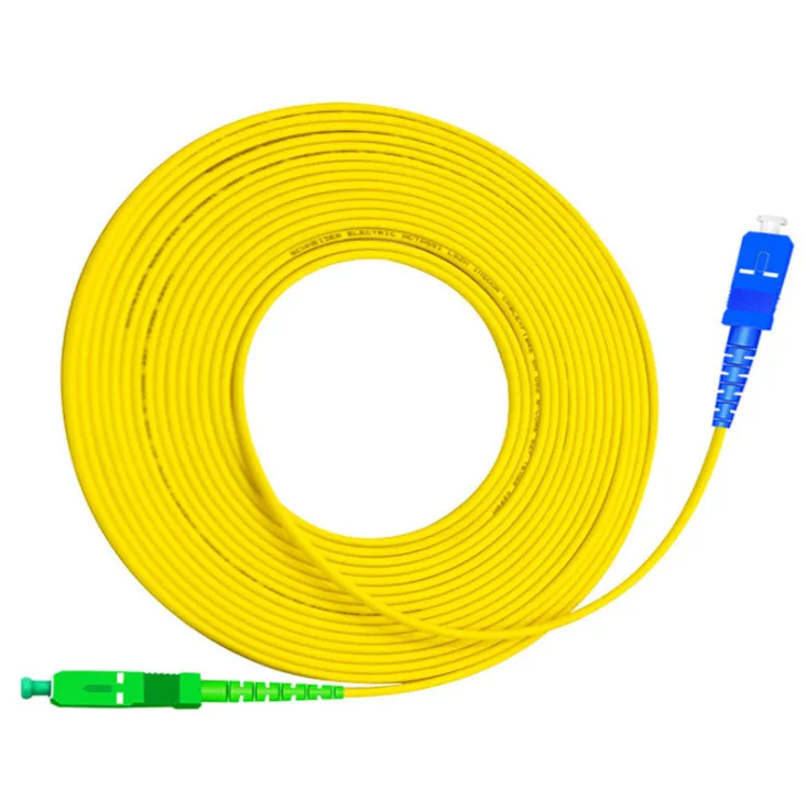SC APC к UPC PC G657A 1 м 2 3 волоконный Соединительный кабель Перемычка FTTH патч корд Simplex 0