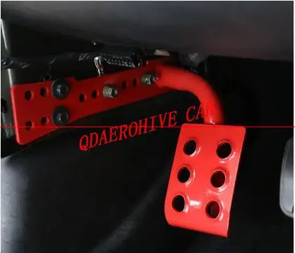 

QDAEROHIVE металлическая декоративная подставка для салона автомобиля педаль мертвая педаль левая БОКОВАЯ подставка для ног подходящая для Jeep ...