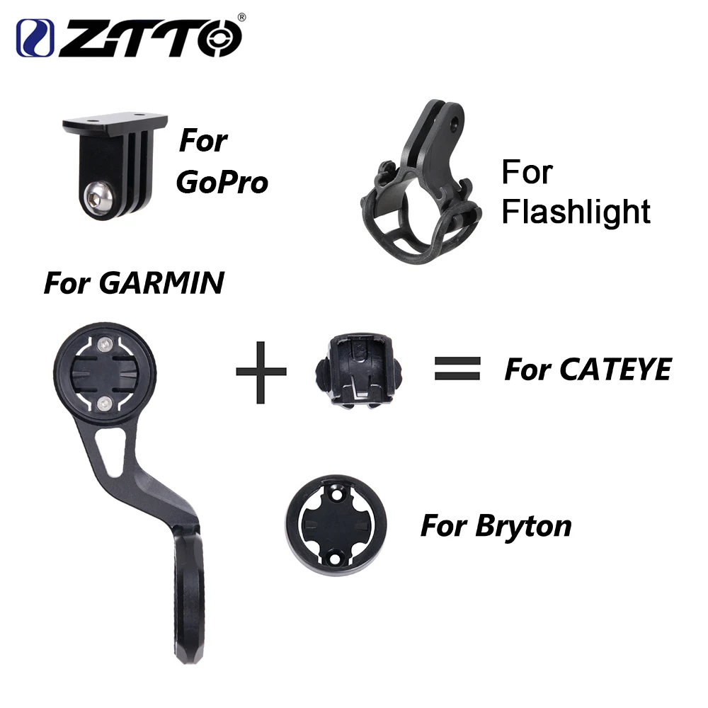 ZTTO Computer GPS Gaan Pro спортивная камера Licht Houder Alle In een Out front Bike Mount Voor Garmin Cat Eye Bryton