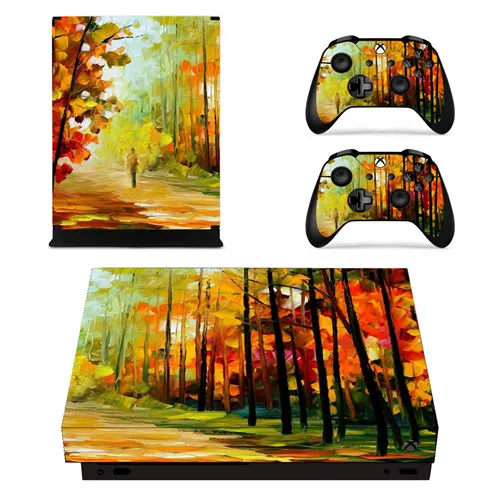 Cuphead Faceplates Skin Console& Controller Decal Stickers for Xbox One X Console+ Controller Skin Sticker - Цвет: YSX1X0207