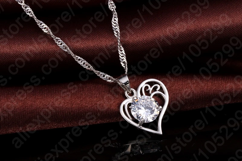 Кубический цирконий Продвижение Новое поступление женские роскошные 925 пробы