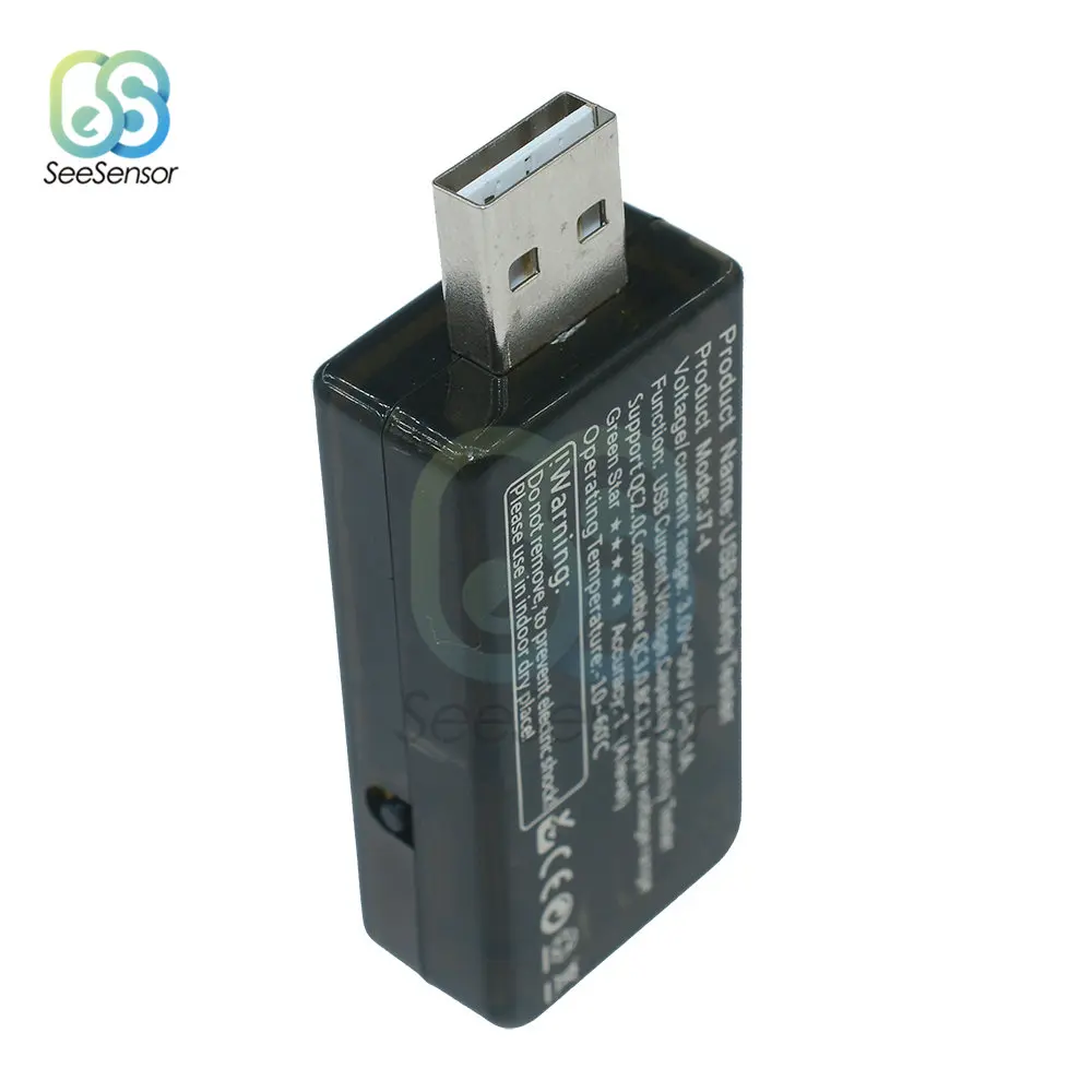 3-30V ЖК-дисплей USB детектор вольтметр переменного тока Амперметр Мощность Ёмкость тестер Напряжение монитор, Вольт-метр Цифровой Амперметр цифровой