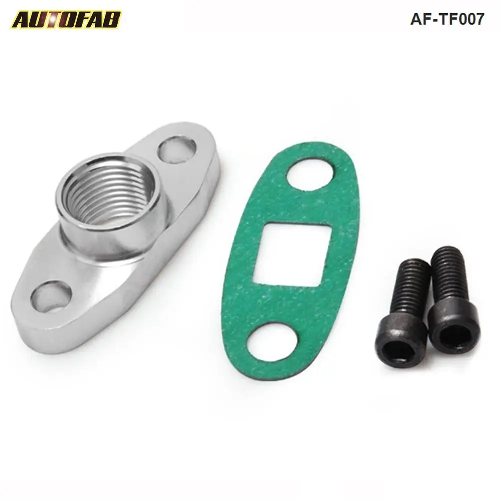 Для слив масла из турбины Intlet фланец с прокладкой адаптер Комплект an10 1/2NPNT фитинг