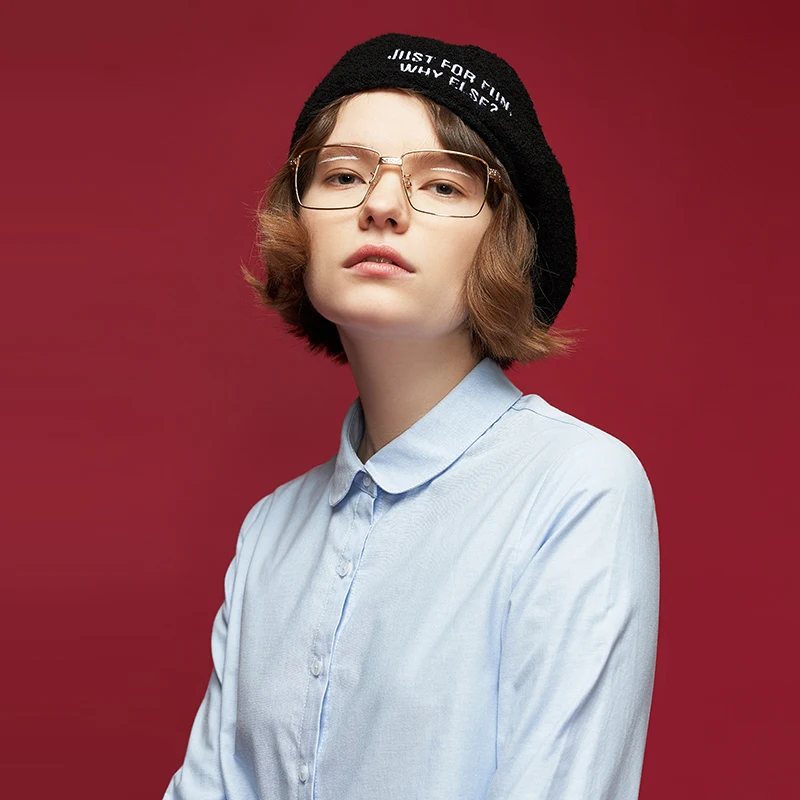 Toyouth Для женщин Блузки для малышек свободные Однотонная рубашка с одежда длинным