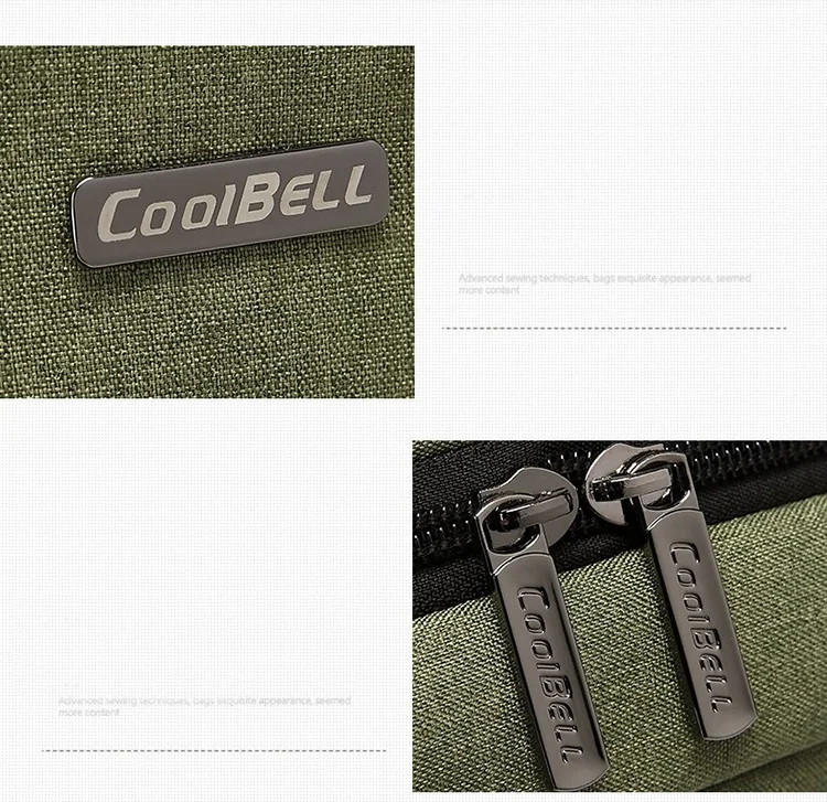 Большая водонепроницаемая ударопрочная сумка COOLBELL для ноутбука 14 6 дюйма 15