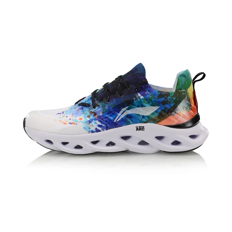 ARHP073-8H Li-Ning/мужские кроссовки для бега с подушкой из дышащего материала, подкладка из монопряжи, износостойкая спортивная обувь, кроссовки ARHP073 XYP930 - Цвет: ARHP073-8H