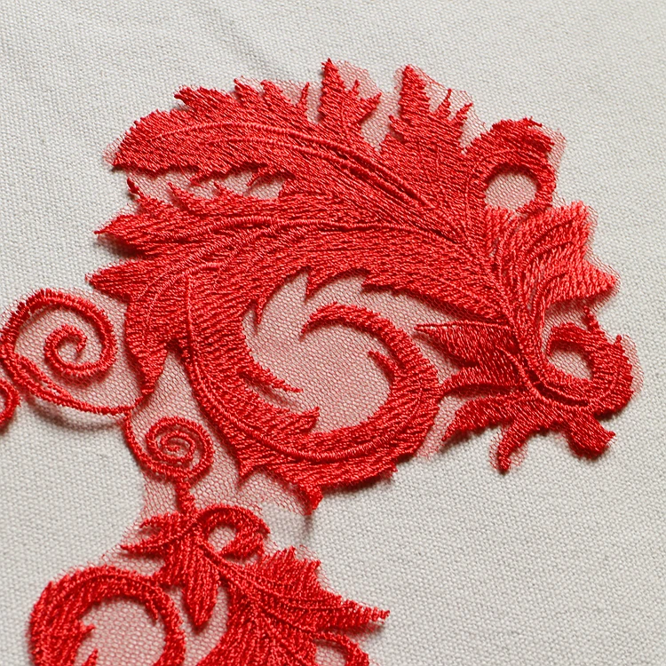 Кружевное свадебное платье с вышивкой 20 шт. 30x14 см | Дом и сад