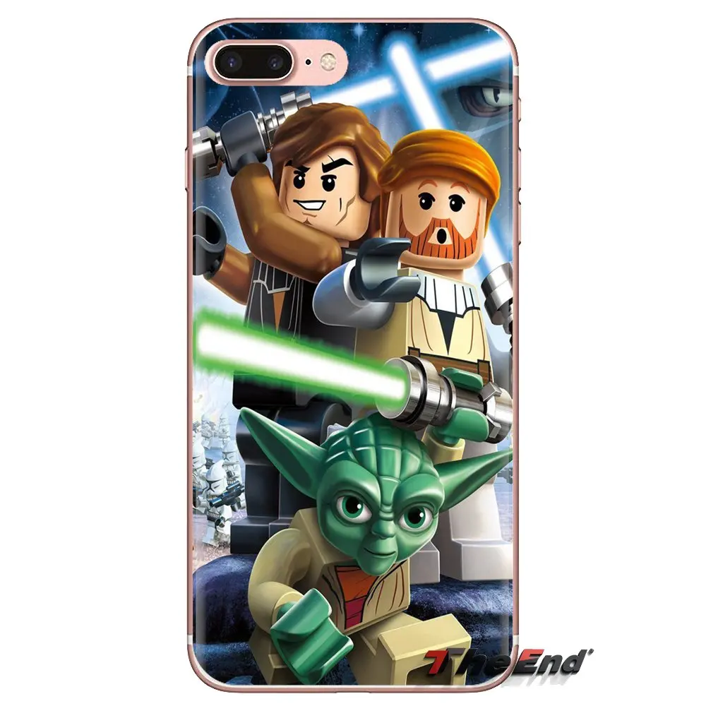 Lego Star Wars GOLD Art Pattern For Xiaomi Redmi 4A S2 Note 3 3S 4 4X 5 Plus 6 7 6A Pro Pocophone F1 Soft Transparent Shell Case |