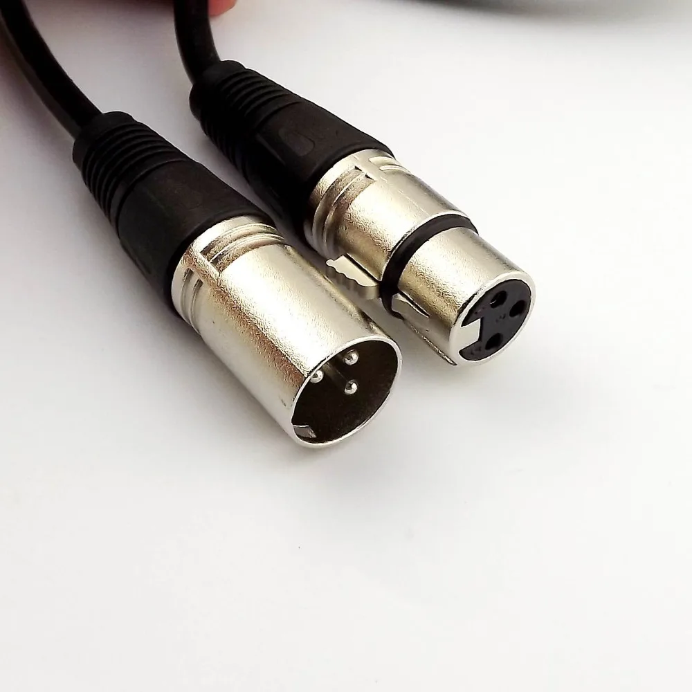 1 шт. XLR 3 контактный экранированный акустический микрофон Аудио Микрофон AV кабель