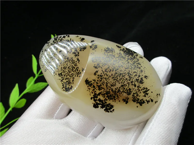 

Natural Polished Aquatic Plants Agate Crystal Madagascar Gift Energy Reiki Healing Mineral Specimen Collection