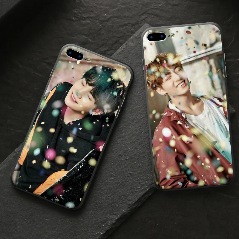 BTS Bangtan мальчиков Новое поступление модные чехол для телефона iPhone 8 7 6 S Plus X 10