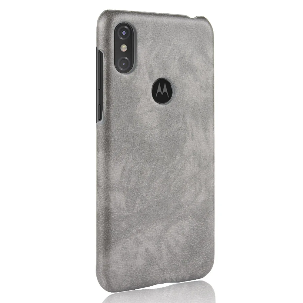 Для Motorola Moto One противоударный Роскошный чехол из искусственной кожи 5 9 дюймов