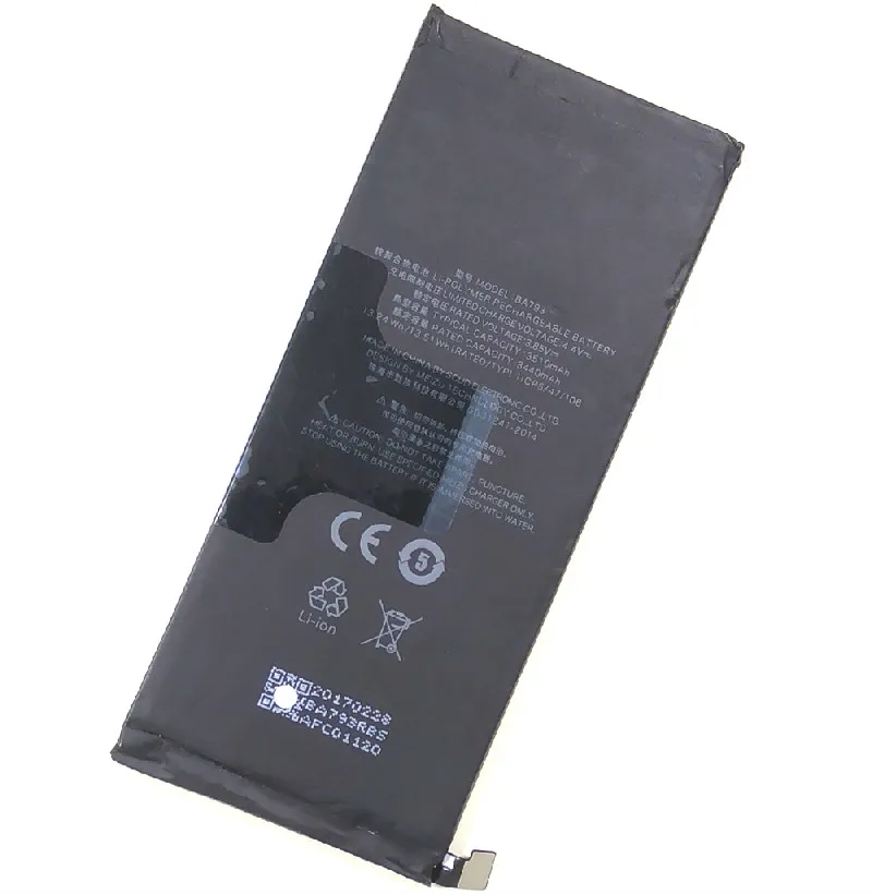 Аккумулятор Westrock BA793 для сотового телефона Meizu Pro 7, 3510 мАч-3440 мАч