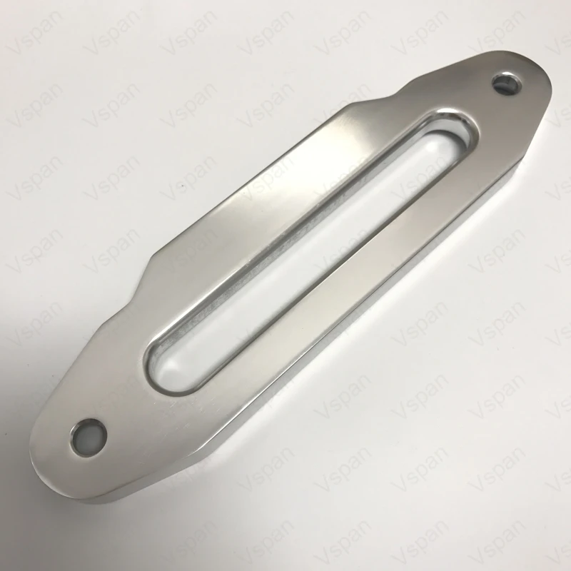 2018New 1"(254 мм) крепление алюминиевое Hawse Fairlead для синтетической лебедки трос направляющая для Jeep 4x4 лебедка 8000lbs-15000lbs