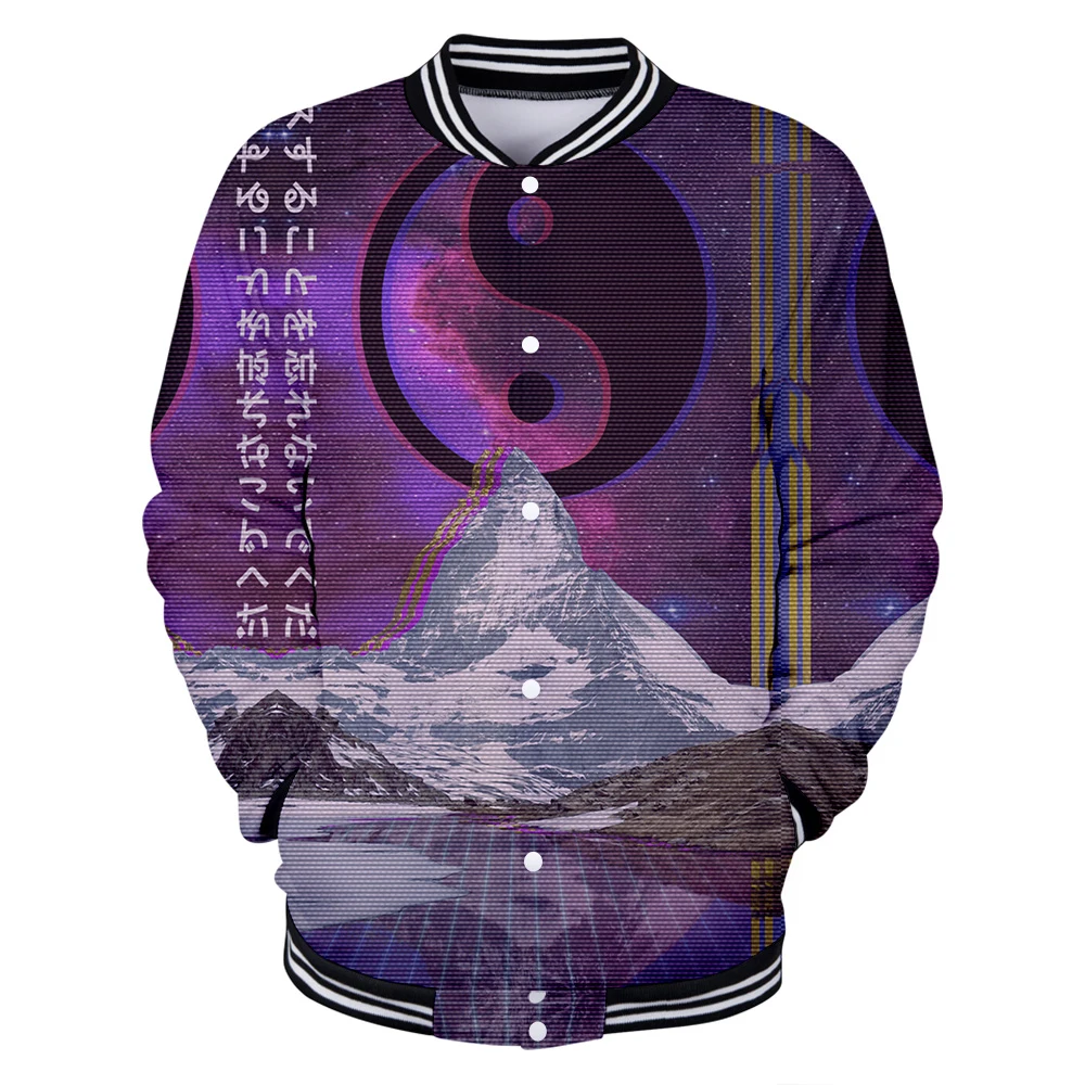 Новинка 2019 модная бейсбольная форма Vaporwave для электронных танцев и музыки