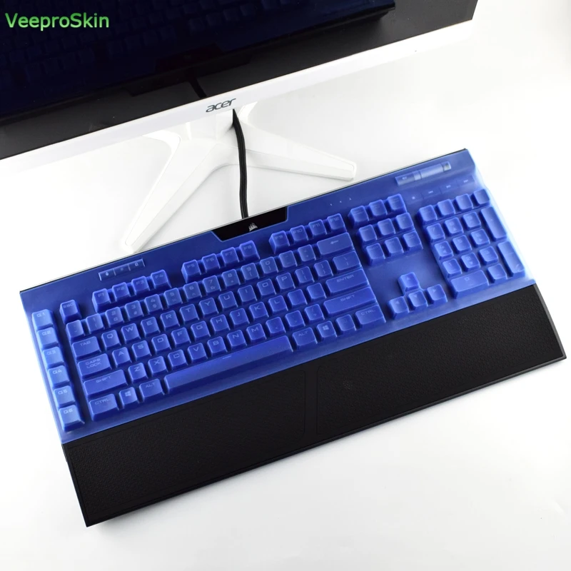 Силиконовый протектор для CORSAIR K95 RGB Платиновый проводной игровой механический