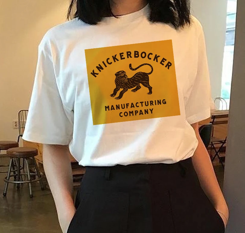 Новая модная уличная Ретро футболка Женская BF Harajuku Ulzzang Tumblr kawaii повседневная