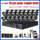 Камера Наружного видеонаблюдения LOFAM, инфракрасная камера безопасности, 2 Мп, 16 каналов, 2 Мп, 1080P, AHD, AHD
