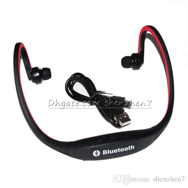 S9 Stereo Headset clone Sports Bluetooth Speaker Wireless Neckband Headphones InEar Earphone Hifi Music Player For iPhon |