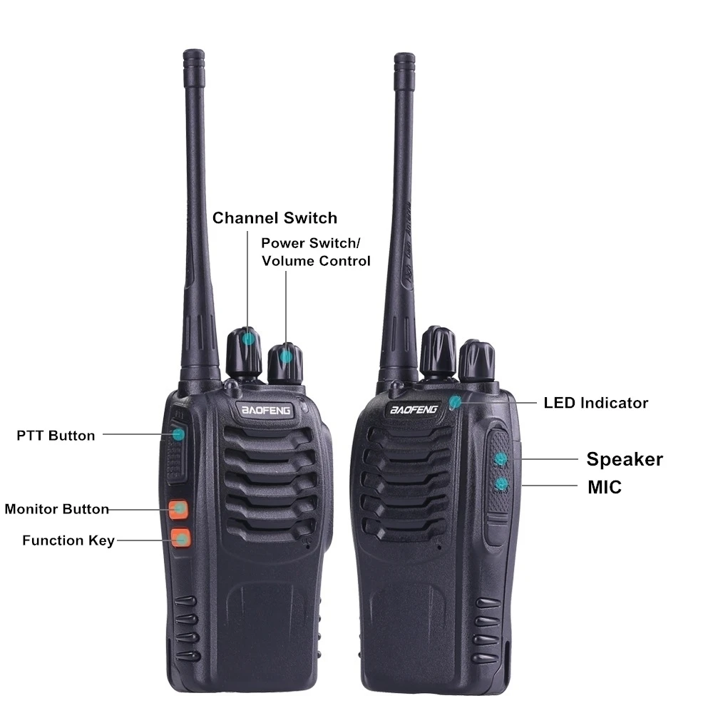 baofeng bf-888s bf 888s 888 для рация автомобильная портативная cb рации ham радиостанция трансивер baufeng двухдиновая магнитола радиостанции boafeng UHF тангента радиолюбитель стационарная walki talki радио станция