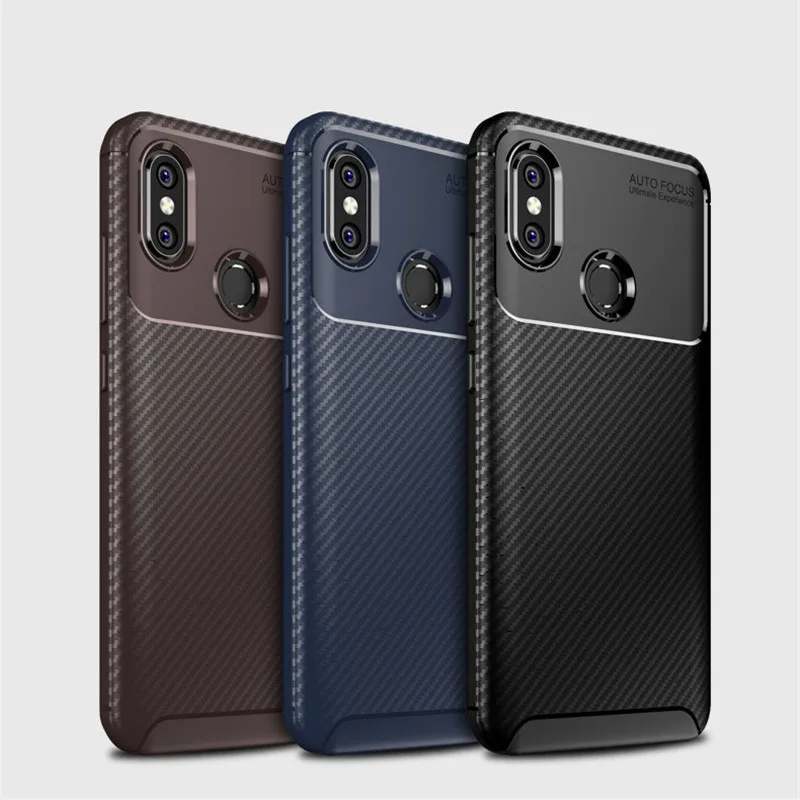 Чехол из углеродного волокна с текстурой для Xiaomi Mi 8 6 21 дюймов Мягкий ТПУ чехол