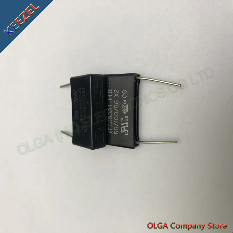 Защитный пленочный конденсатор Valley LE474 X2 0 47 мкФ 470nf 474 300vac.|capacitor water|capacitor discharge welding