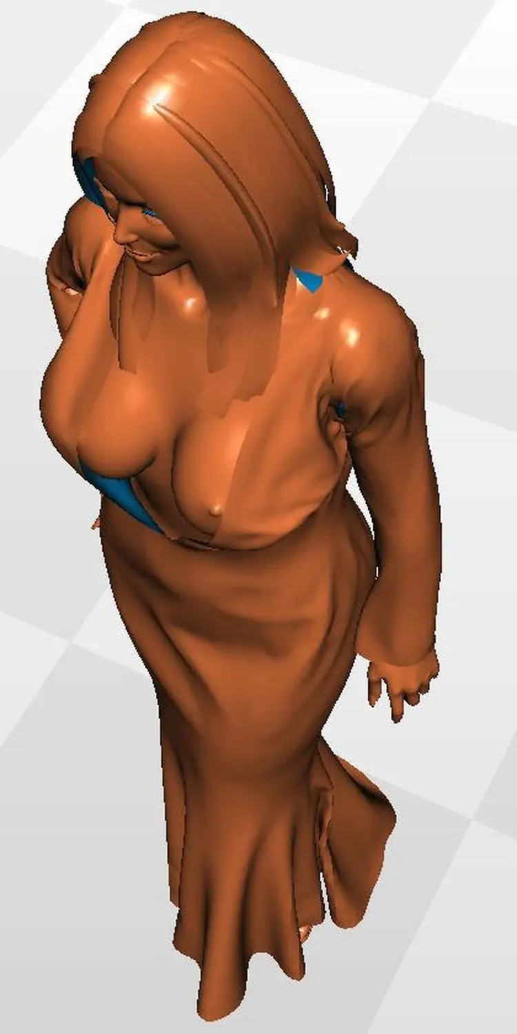 

3d-модель artcam для женщин, для ЧПУ в формате STL, Lilija_exclusive