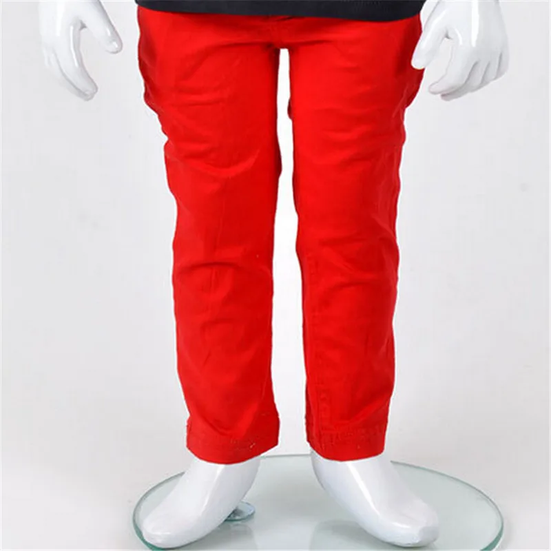 Длинные штаны для мальчиков модные детские джинсы яркого цвета 2019|jeans children|jeans